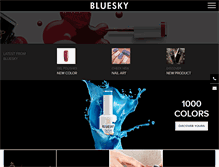 Tablet Screenshot of blueskynail.com